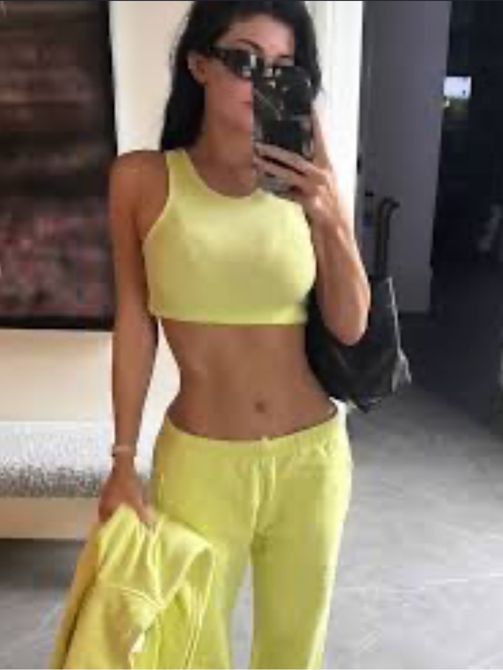 KHY Jogger Pant Chartreuse Yellow Green